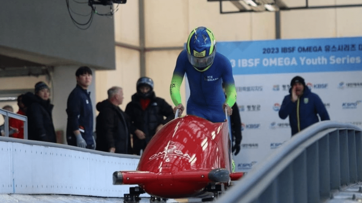 (Vídeo) Foi assim que o Skeleton brasileiro garantiu vaga nos Jogos Olímpicos da Juventude