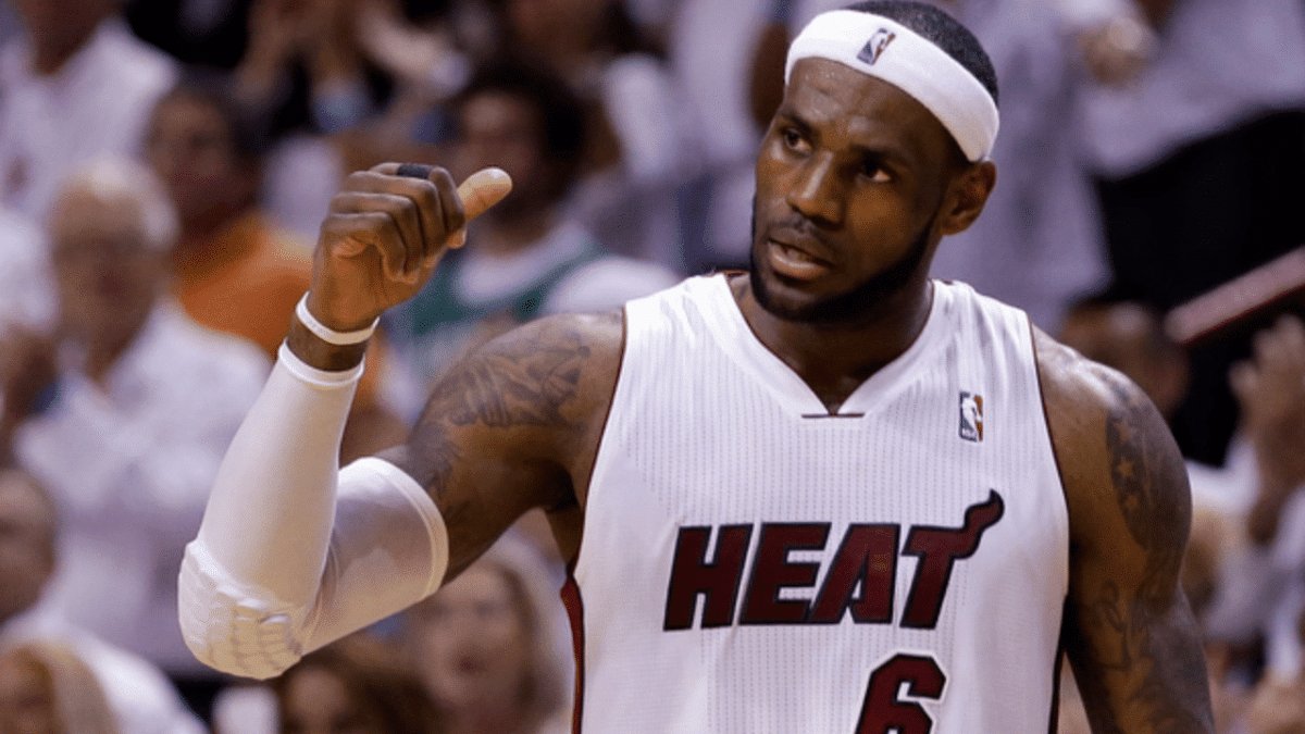 LeBron James provoca o Miami Heat: “Eu sou escolhido!”