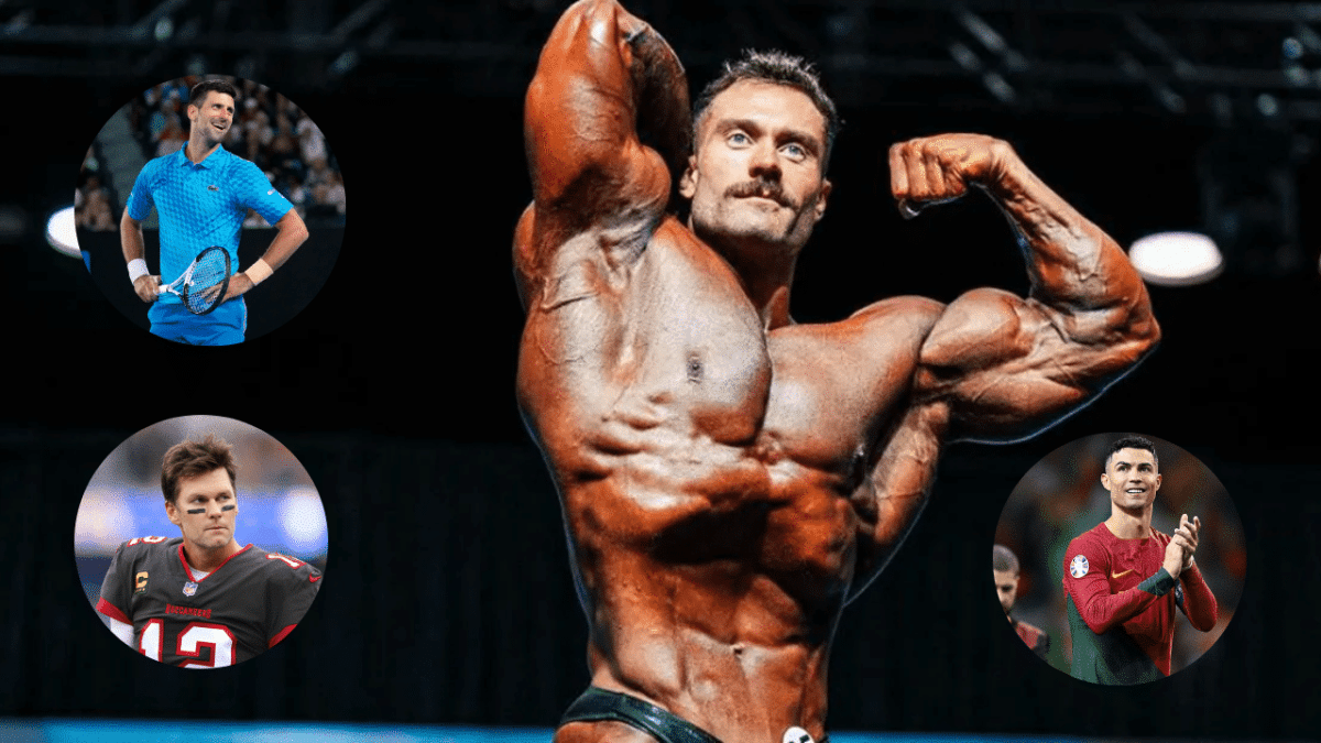A chave do sucesso de Cbum no Mr. Olympia 2023 passa por Cristiano Ronaldo, Djokovic e até Tom Brady