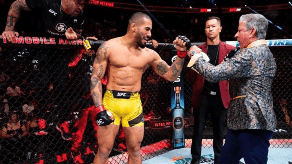 Vitor Petrino dá nocaute INCRÍVEL no UFC São Paulo