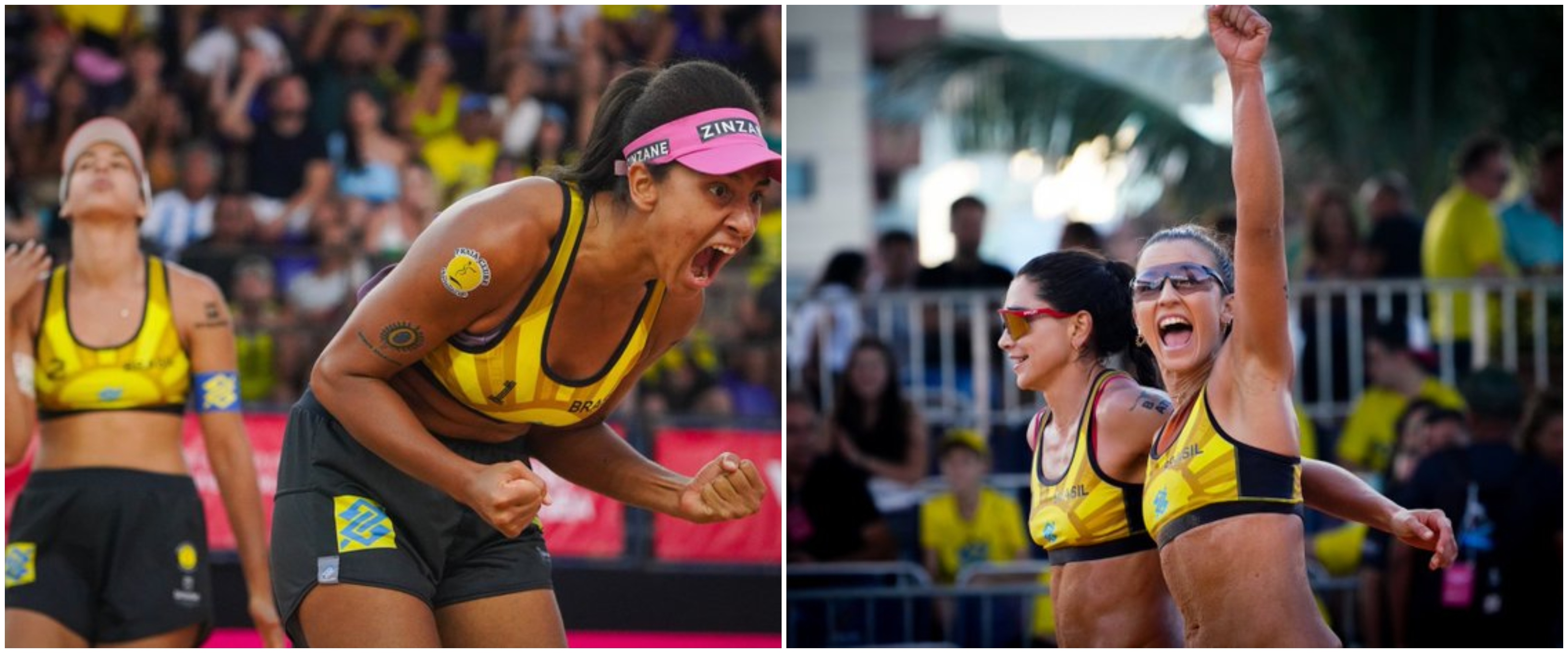 Final do Circuito de Vôlei de Praia Feminino de João Pessoa tem briga lendária de brasileiras