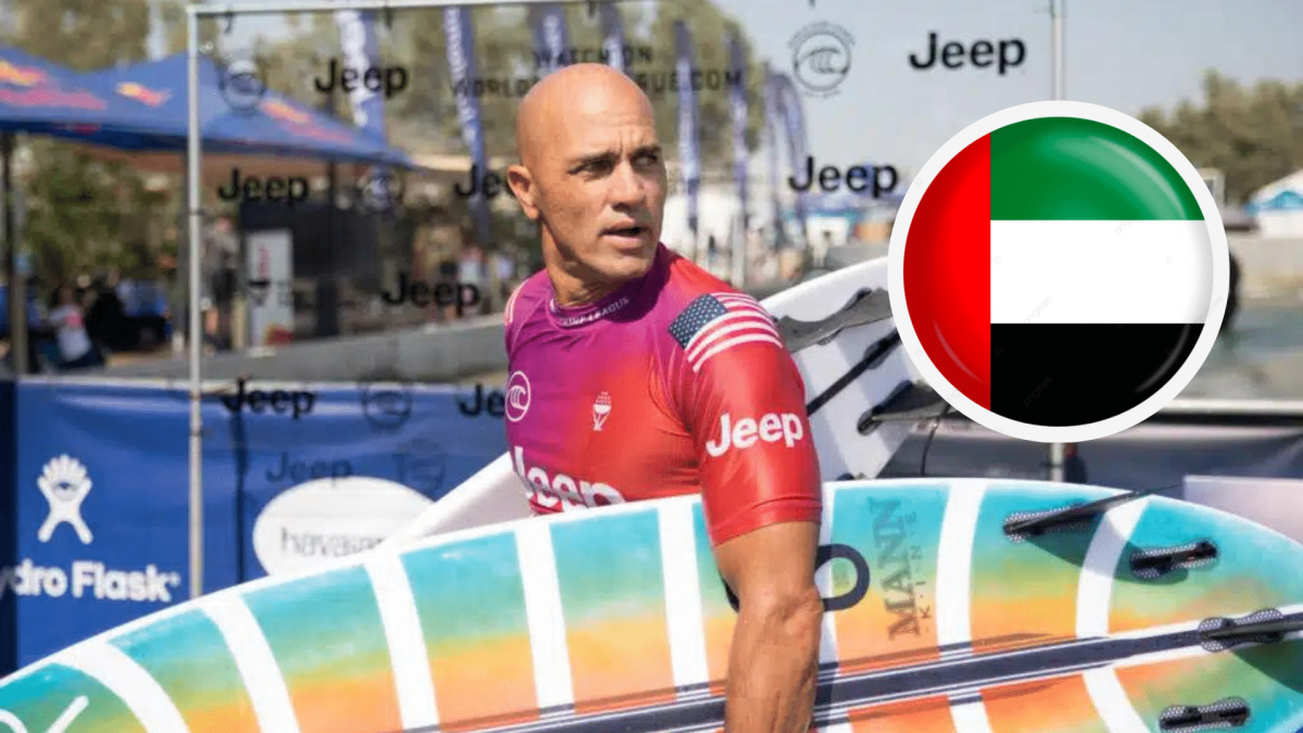 Kelly Slater e o poder dos Emirados Árabes na nova piscina de ondas