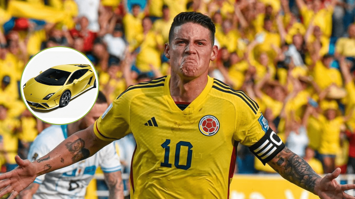 Coleção de carros INVEJÁVEL! James Rodriguez marca presença no GP do Brasil