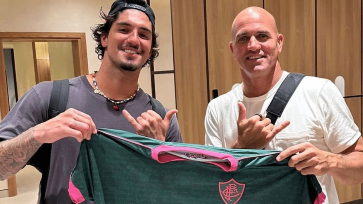 Medina e GOAT Fluminense! Lendas do Surf de olho no título da Libertadores
