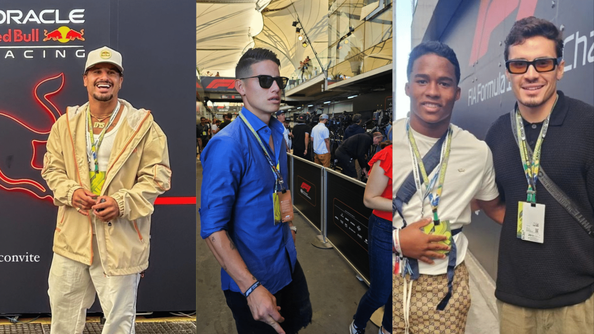Italo Ferreira, James Rodríguez, Palmeirenses e +: confira os famosos na F1