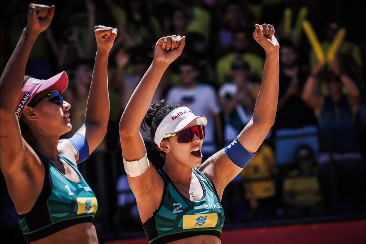 Final do Circuito Mundial de Vôlei Feminino tem set de 60 pontos e vitória no tie-break