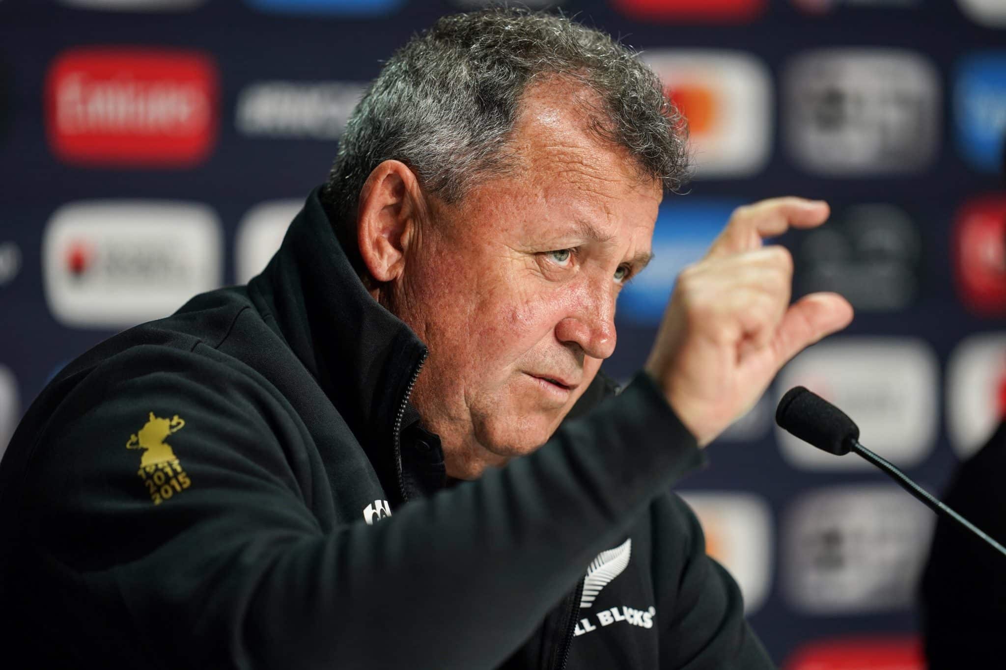 Família do ex-técnico do All Blacks é ameaçada com faca na Copa do Mundo de Rugby
