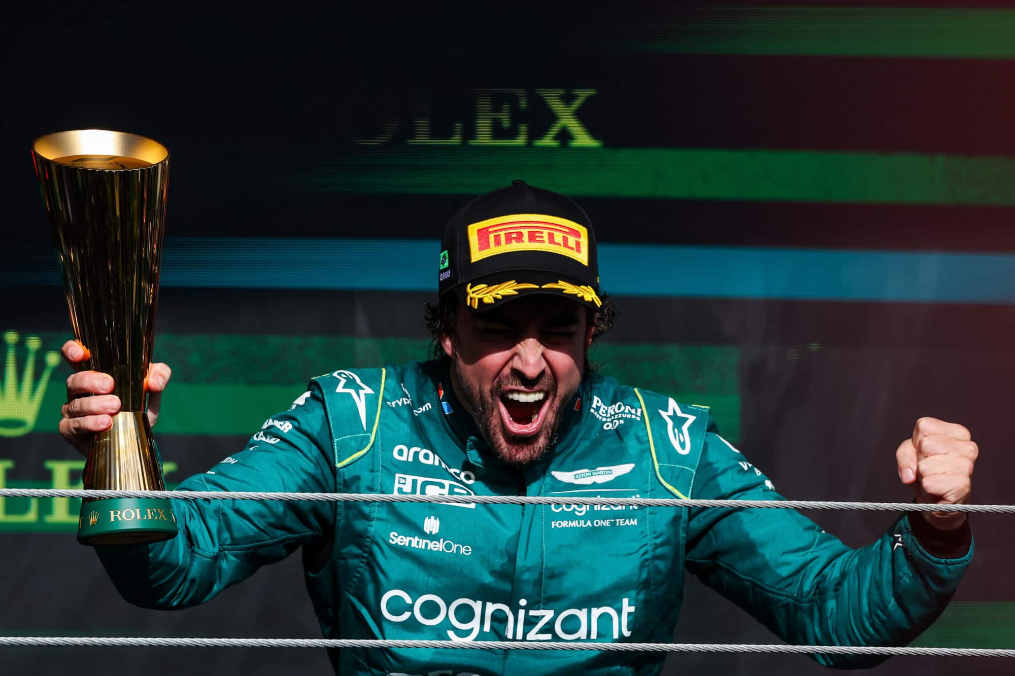 Lenda da F1 RASGA elogios a Fernando Alonso após GP de São Paulo