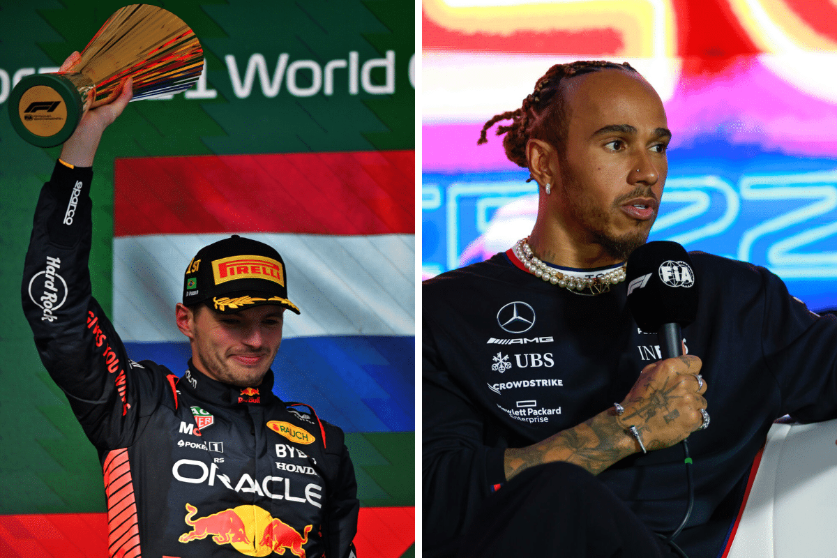 A polêmica suposta inveja de Lewis Hamilton frente aos recordes de Verstappen na F1