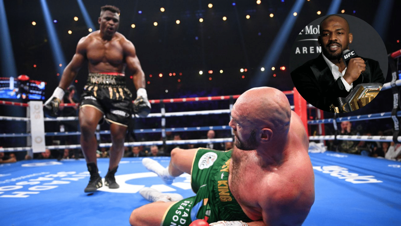 Ex-rival de UFC, Jon Jones opina sobre a luta Ngannou x Fury