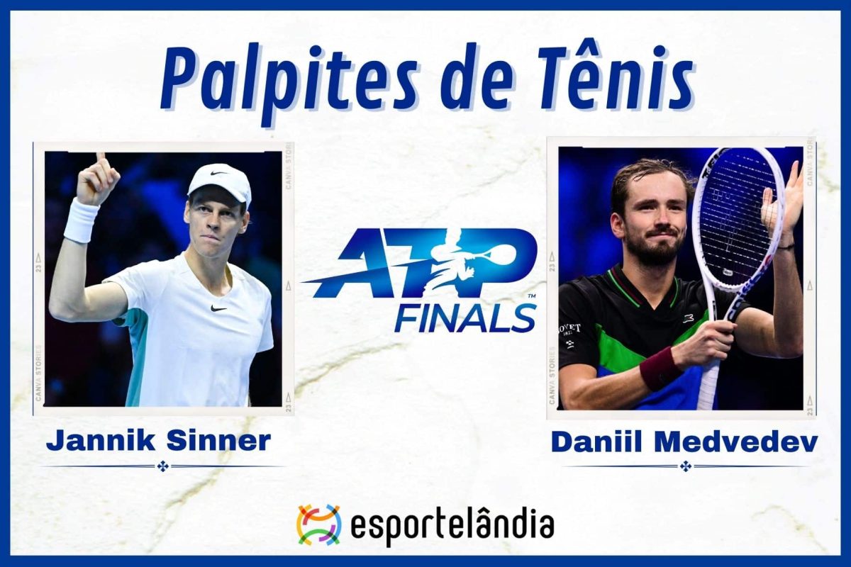 Palpites Tênis: Janiik Sinner x Daniil Medvedev – 18/11