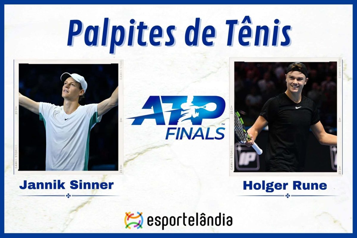 Palpites Tênis: Jannik Sinner x Holger Rune – 16/11