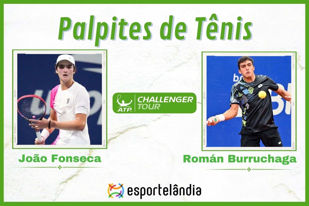 Palpites Tênis: João Fonseca x Román Andrés Burruchaga – 22/11