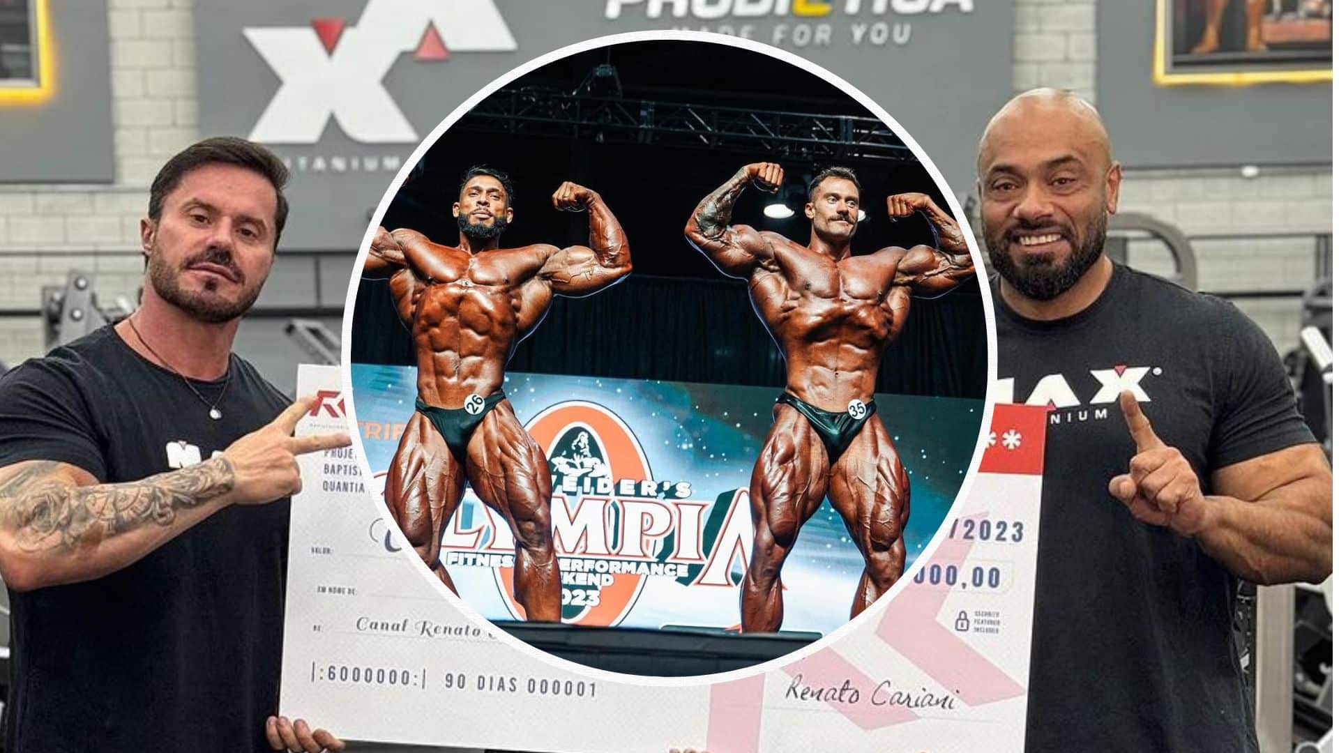 Renato Cariani e Júlio Balestrin chegam ao veredito sobre Cbum x Ramon no Mr. Olympia 2023.