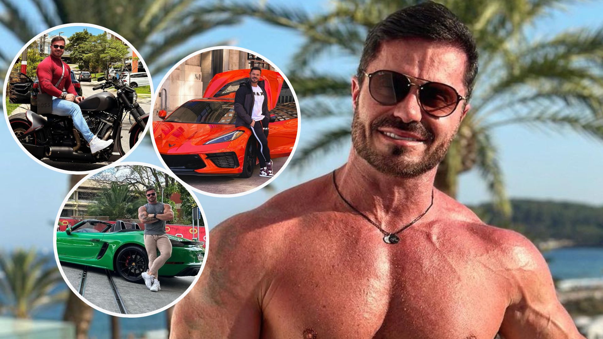 A coleção de carros de luxo de Renato Cariani que deixaria colecionadores de boca aberta