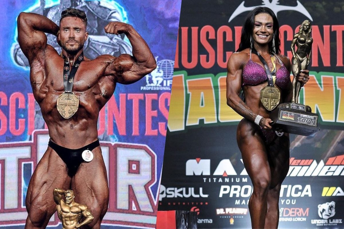 Olympia 2024: casal brasileiro faz história e irão competir juntos na Copa do Mundo do Fisiculturismo