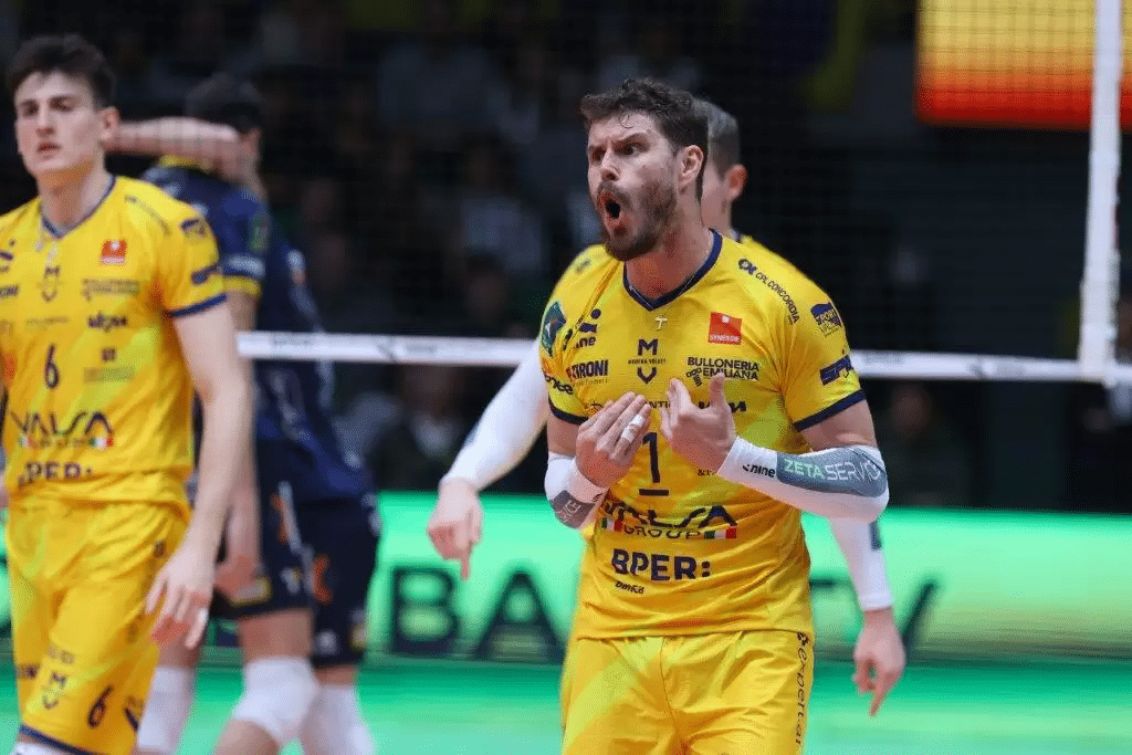 Bruninho ‘dá aula’ de italiano e detalha fase no vôlei: “Estou vivendo algo…”