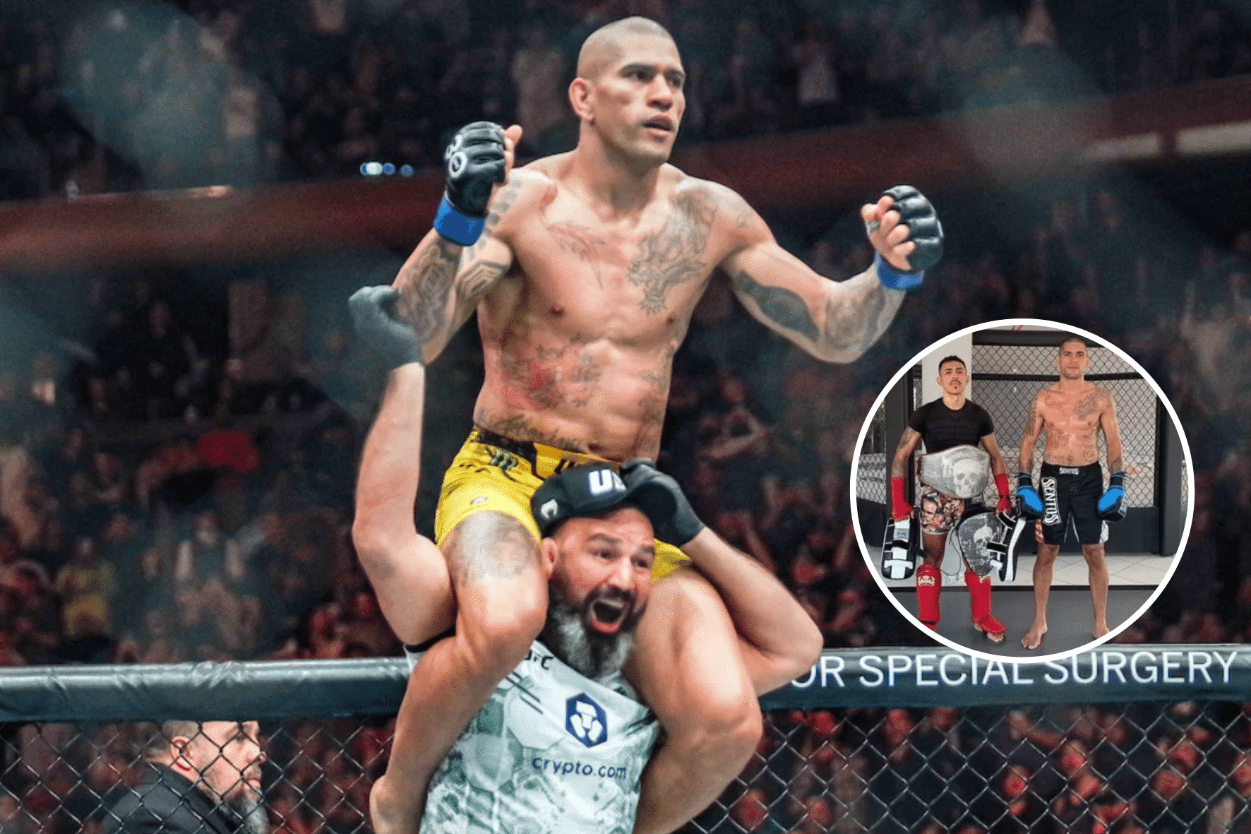 (Vídeo) Como o futebol ajudou Alex Poatan a criar estratégia revolucionária no MMA