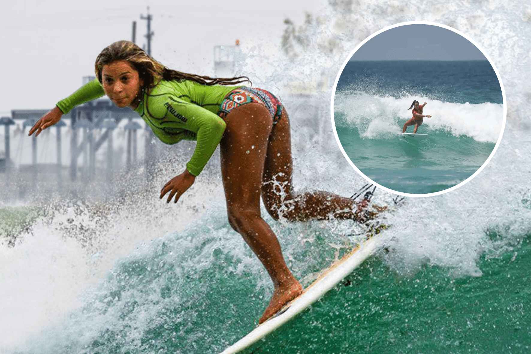 Tainá Hinckel faz história para o surfe brasileiro na Dream Tour