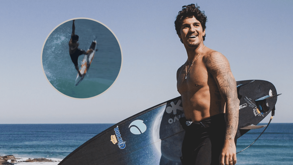 (Vídeo) Gabriel Medina demonstra manobras afiadas em sessão ALUCINANTE no RJ