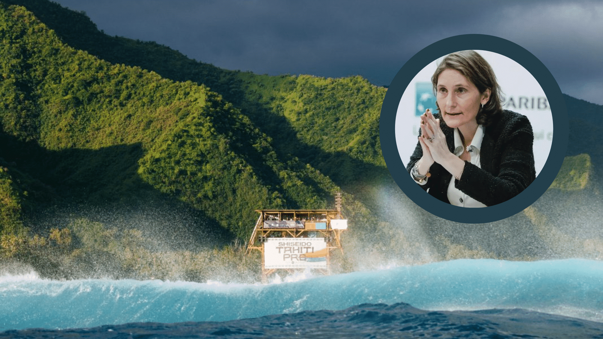 Não existe plano B para Teahupoo e ministra polemiza: “Estamos no caminho certo”