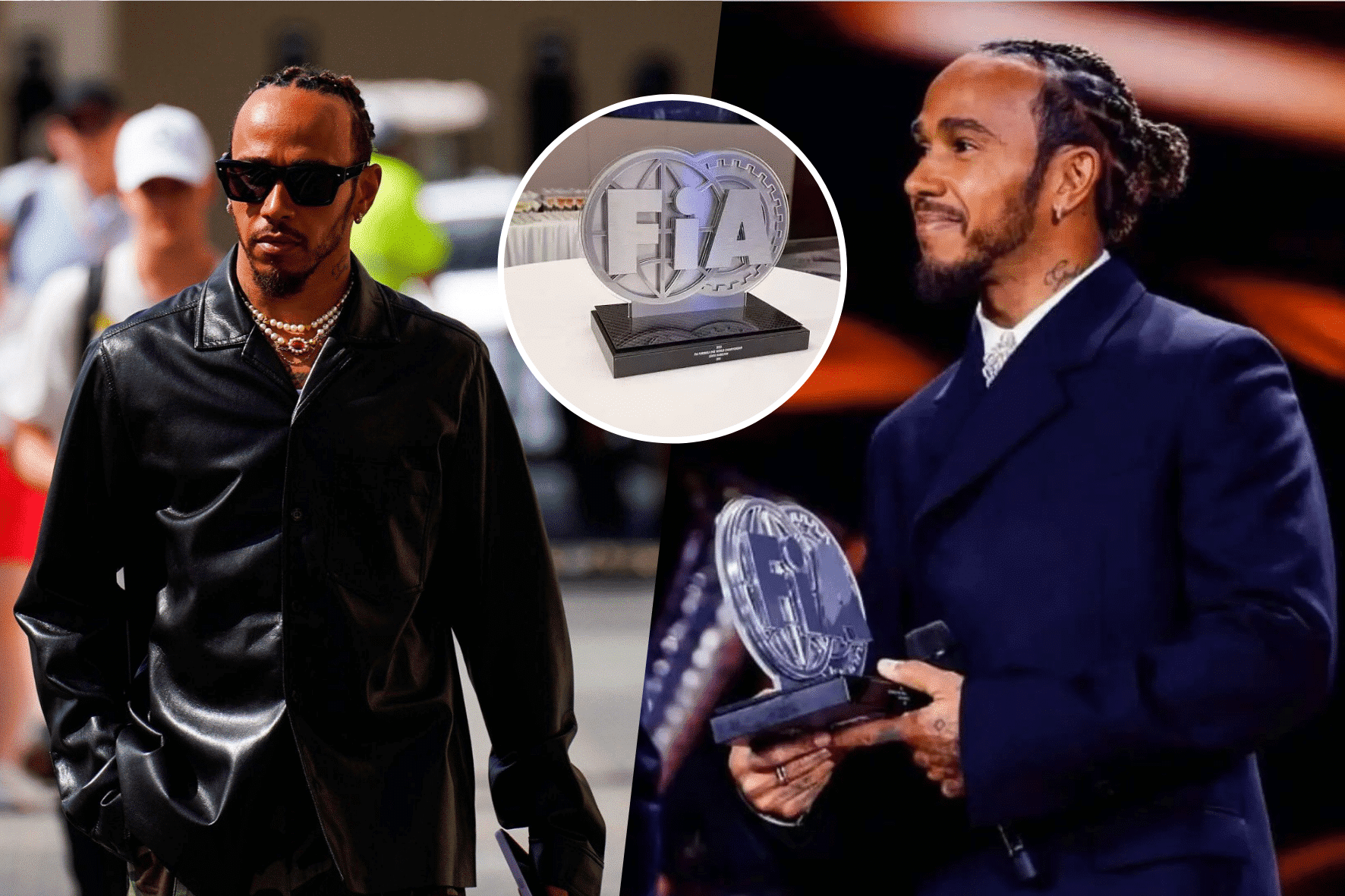 INSATISFEITO! Lewis Hamilton abandona troféu pelo terceiro lugar em 2023