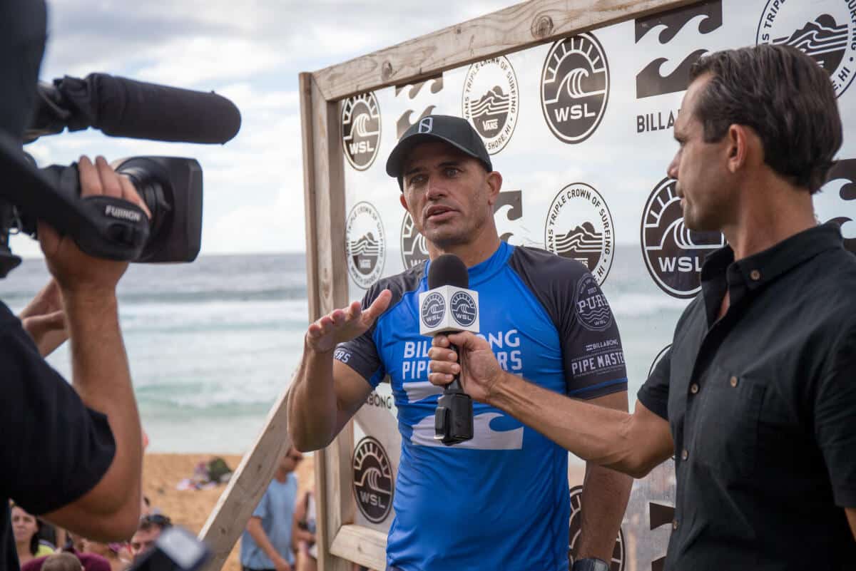 Kelly Slater questiona organização do surf nas Olimpíadas: “Não faz sentido”