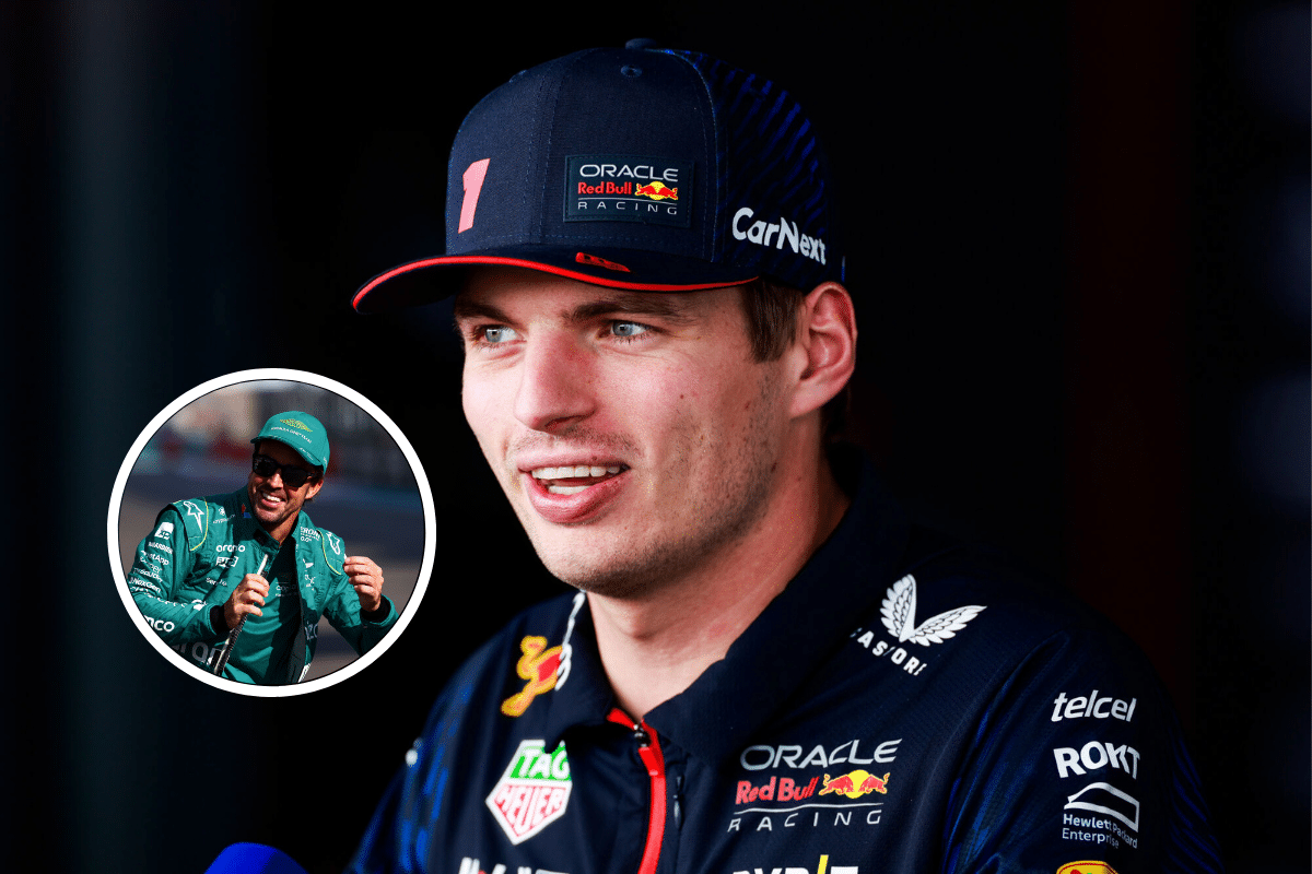 Max Verstappen quer realizar sonho com Fernando Alonso no automobilismo