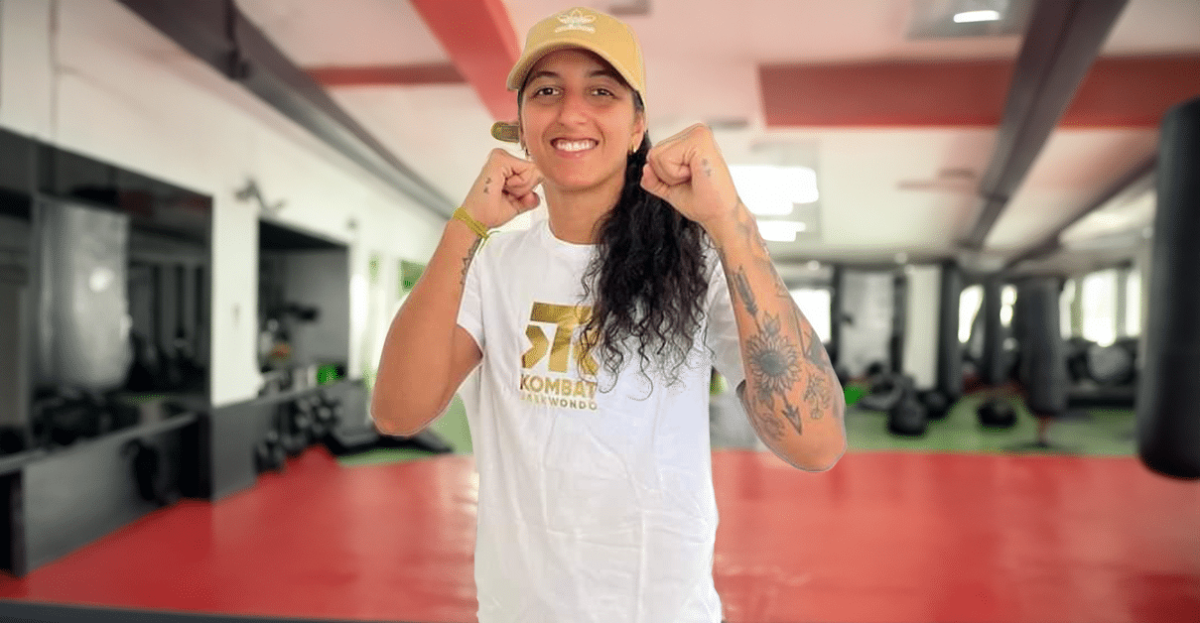 [Entrevista] Treino, família e legado: Nathalia Dinis abre o jogo antes de luta pela Kombat Taekwondo