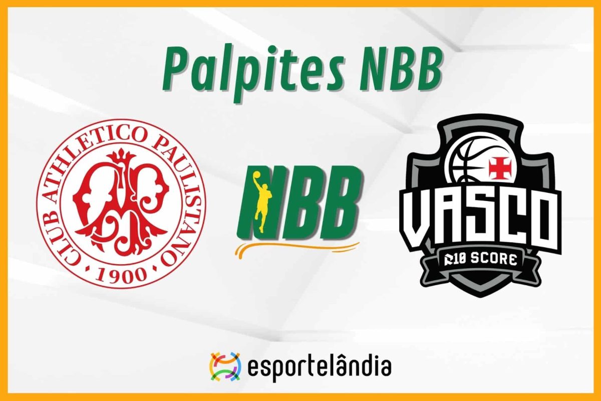 Palpites NBB: Paulistano x Vasco da Gama – 11/12/2023