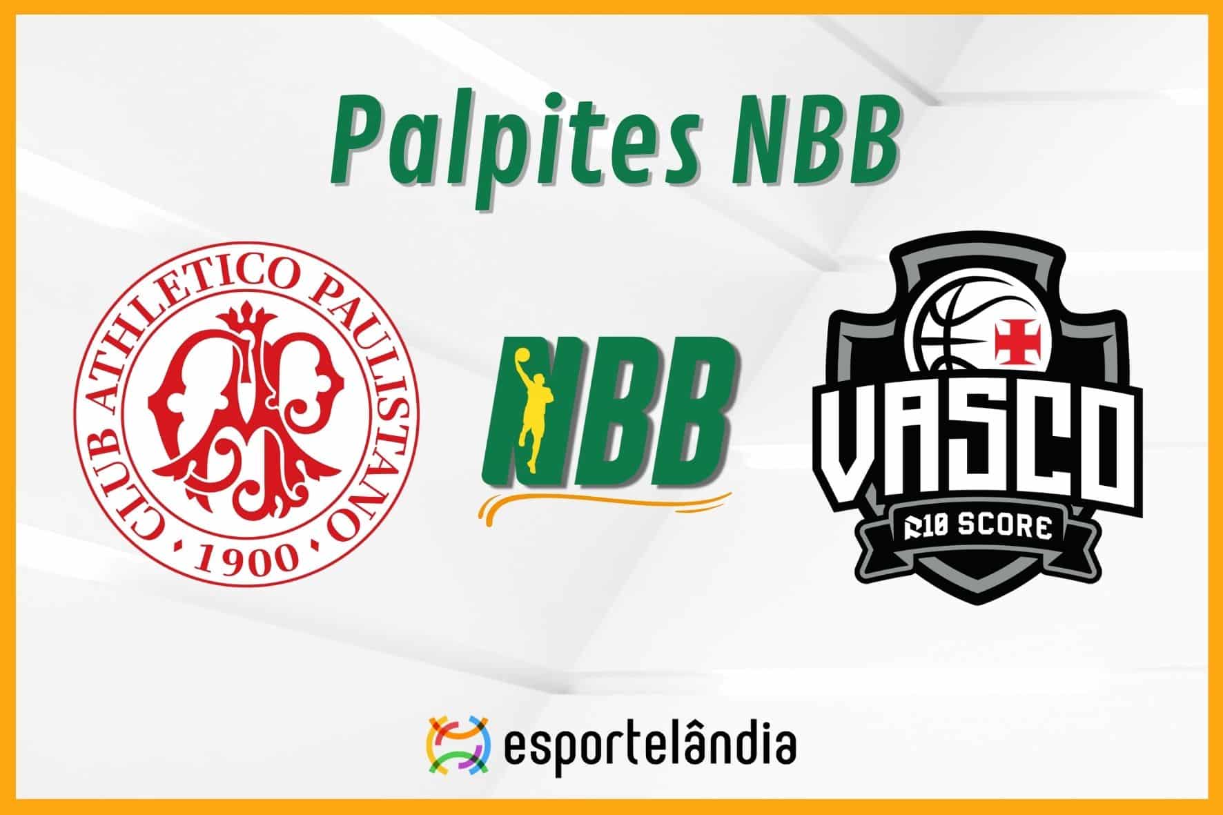 Palpites NBB: Paulistano x Vasco da Gama – 11/12/2023