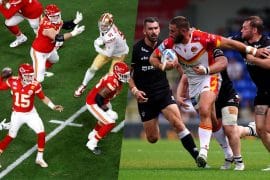 Rugby e Futebol Americano: TODAS as diferenças e semelhanças Rugby e Futebol Americano: TODAS as diferenças e semelhanças