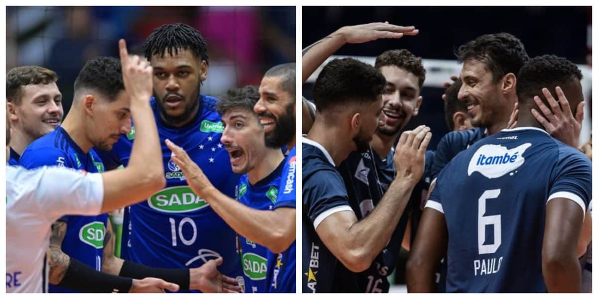 A grande rivalidade: Sada Cruzeiro e Itambé Minas na briga pela liderança da Superliga Masculina