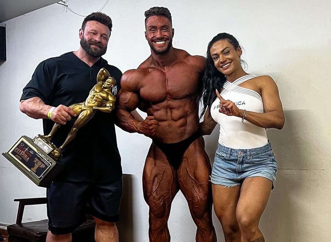 Olympia 2024: casal brasileiro faz história e irão competir juntos na Copa do Mundo do Fisiculturismo