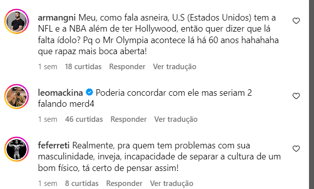 Rairam Santos ataca fisiculturismo e abre polêmica: "Quem idolatra tem tendência homossexual"