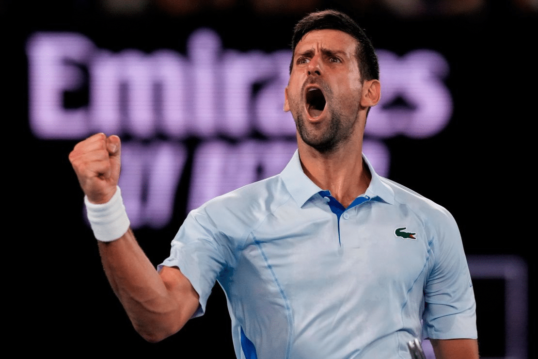 Novak Djokovic avança no Australian Open 2024 e entra em confusão com torcedor