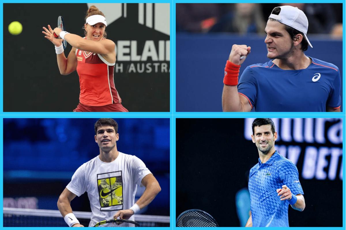 Os 9 grandes jogos para assistir no Australian Open 2024