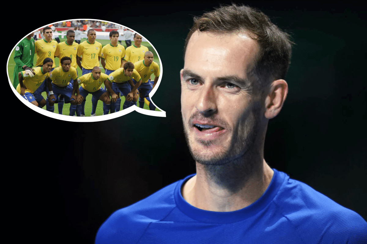 Andy Murray é fã de futebol e seu jogador favorito é brasileiro