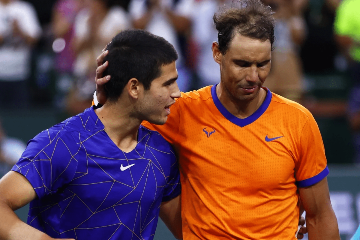 Carlos Alcaraz manda mensagem a Rafael Nadal após a retirada do Australian Open