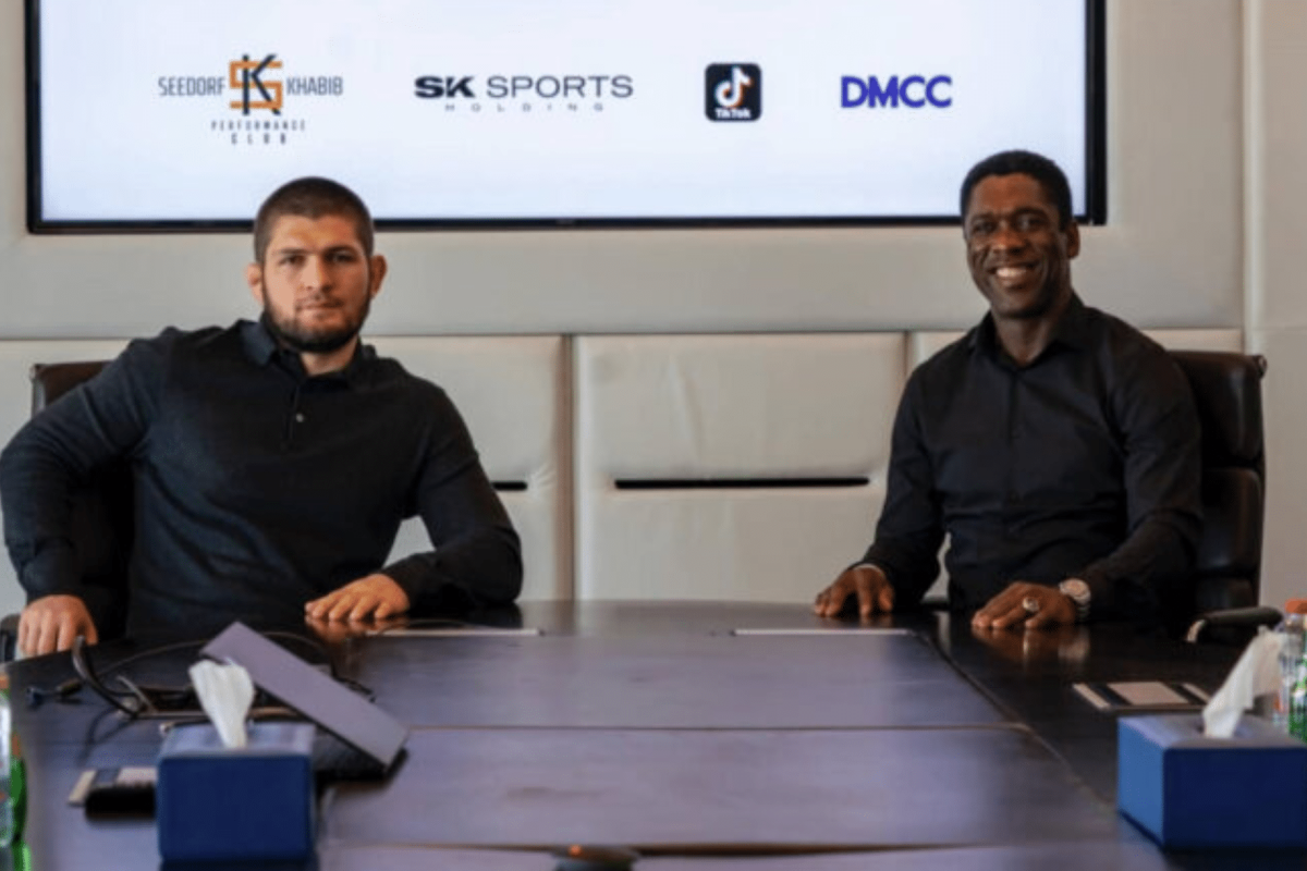 Khabib Nurmagomedov anuncia parceria com Seedorf no futebol