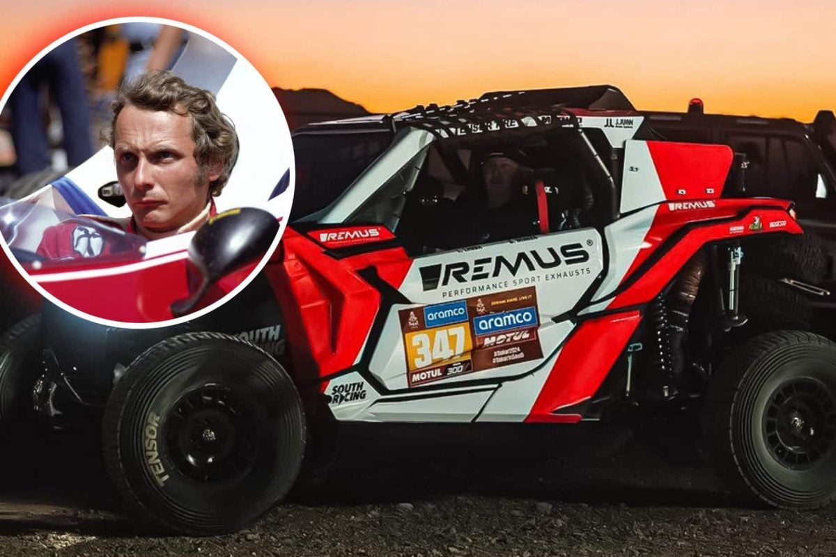 De pai para filho: a linda homenagem para Niki Lauda no Dakar