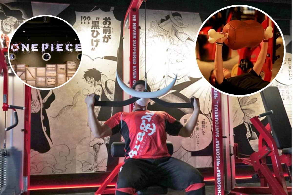 Academia do One Piece é sensação logo na inauguração (fotos e vídeos)