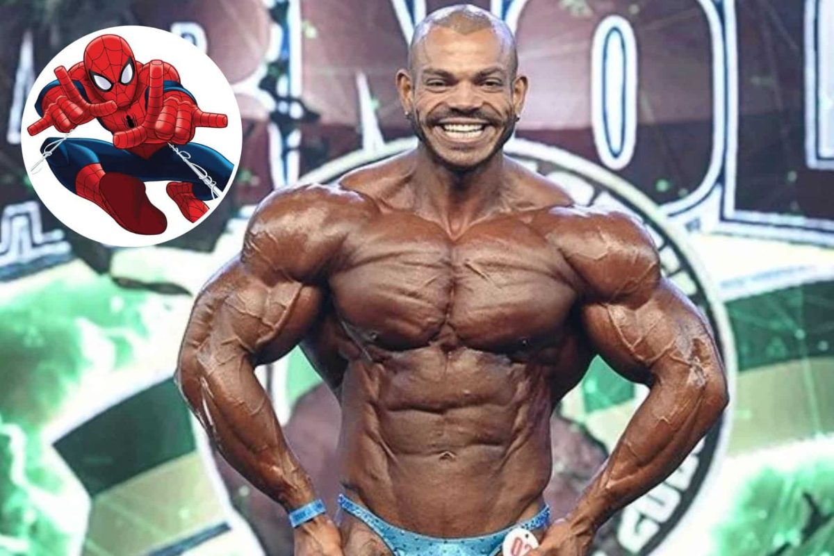 Homem-Aranha e bodybuilding: Wellington Nescau usa herói como referência para chegar ao topo do fisiculturismo