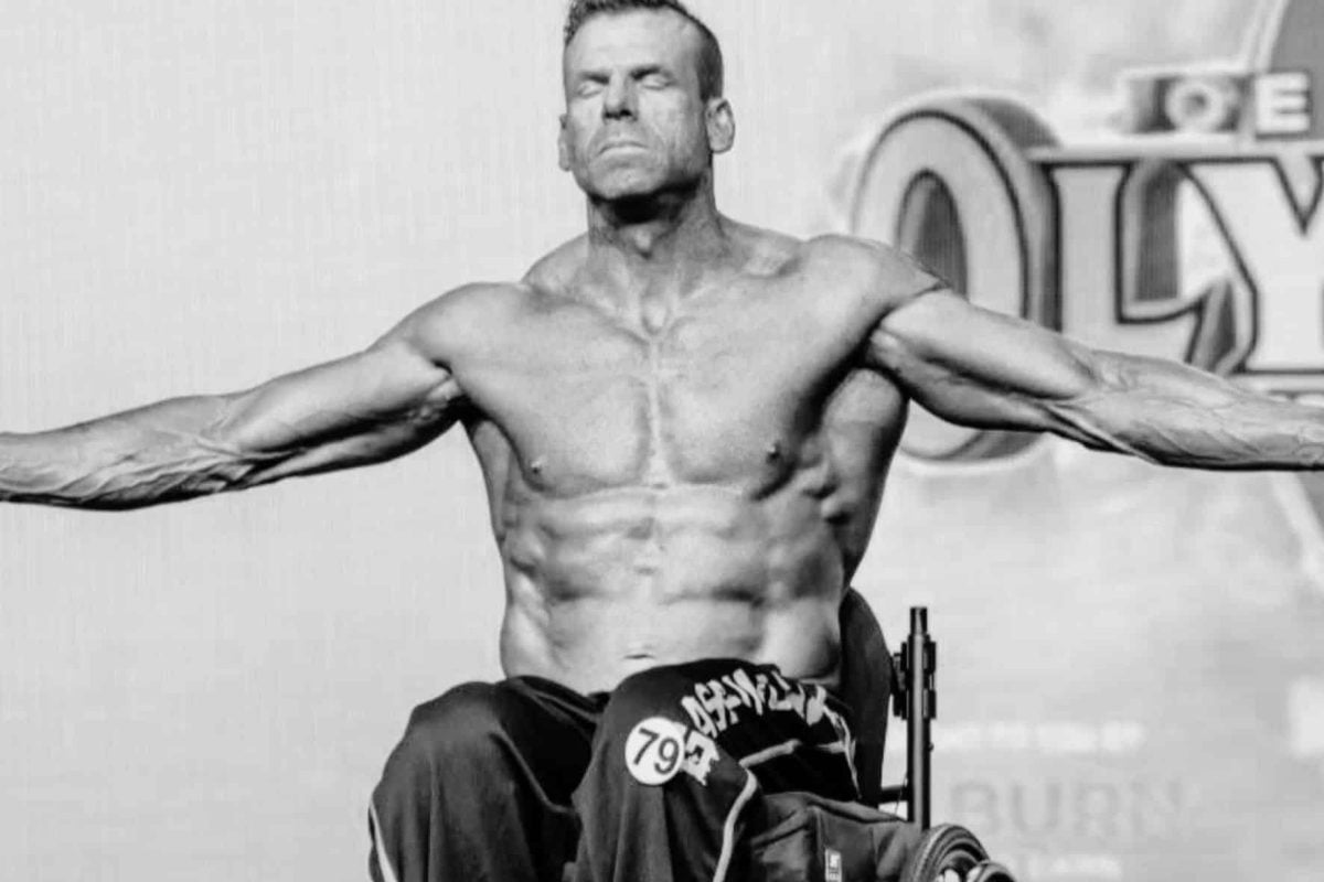 Morre o fisiculturista de cadeira de rodas Chad McCrary