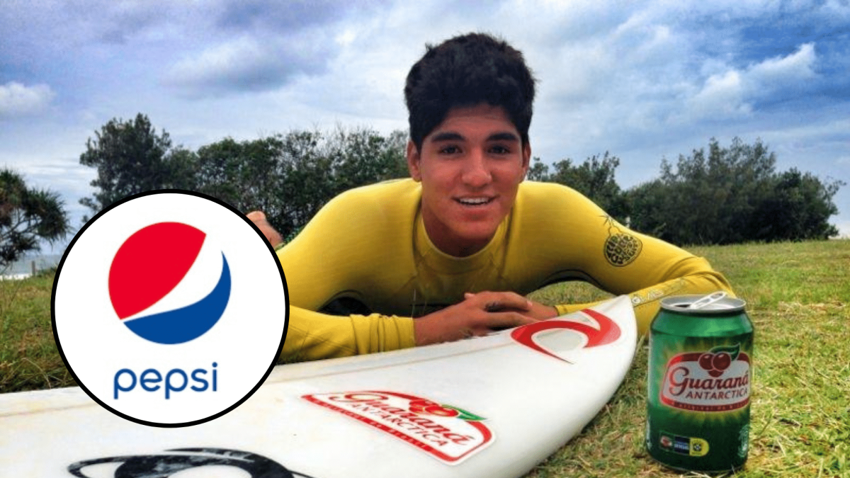 Gabriel Medina e sua quase parceria com a Pepsi como principal patrocinador