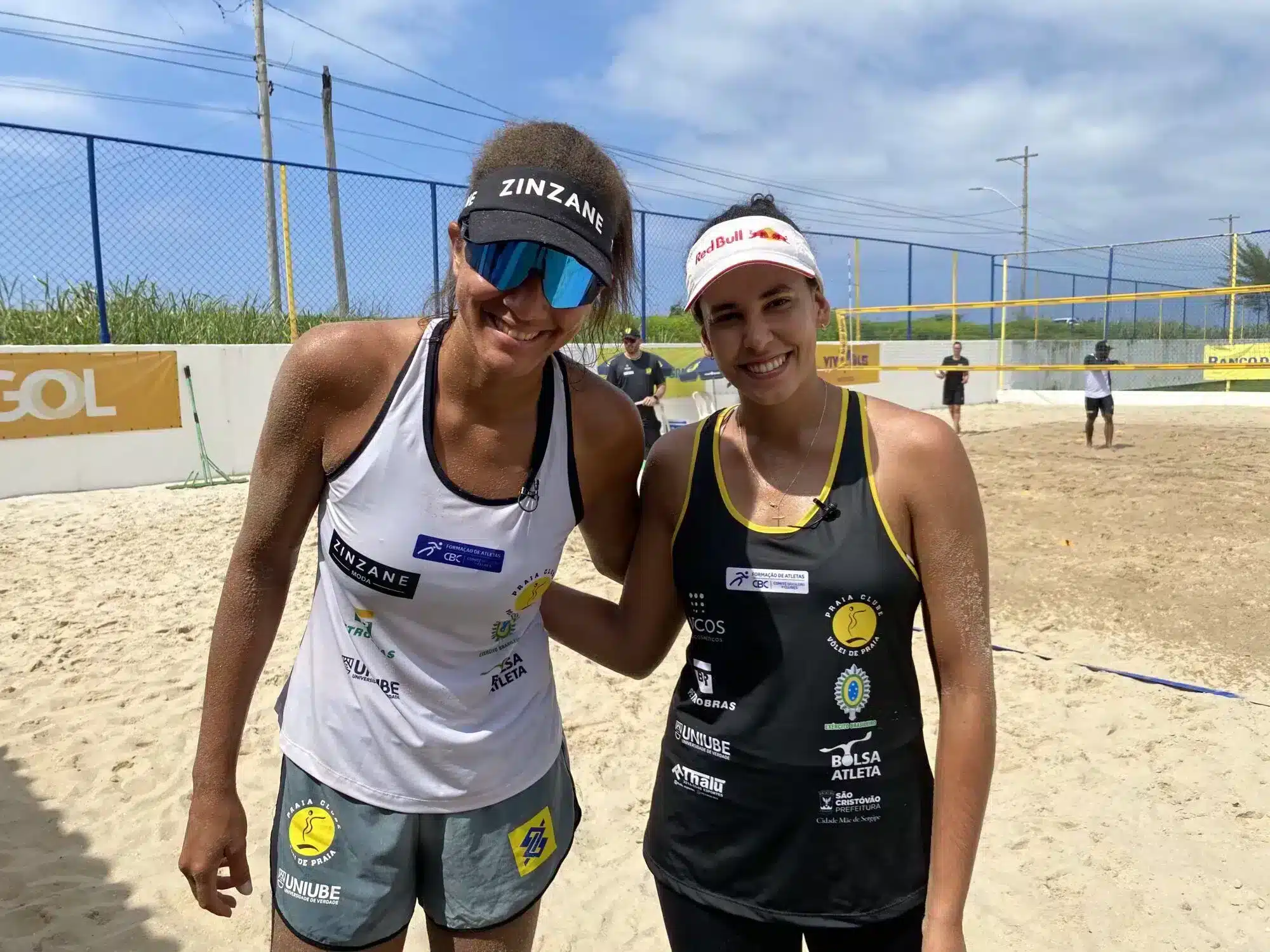 Duda e Ana Patrícia avaliam período de treinos em Saquarema: “É bom por isso”