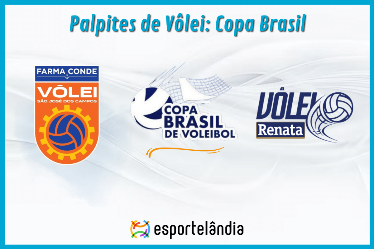 Palpites Vôlei: Farma Conde São José x Vôlei Renata – 25/01/2024 – Copa Brasil