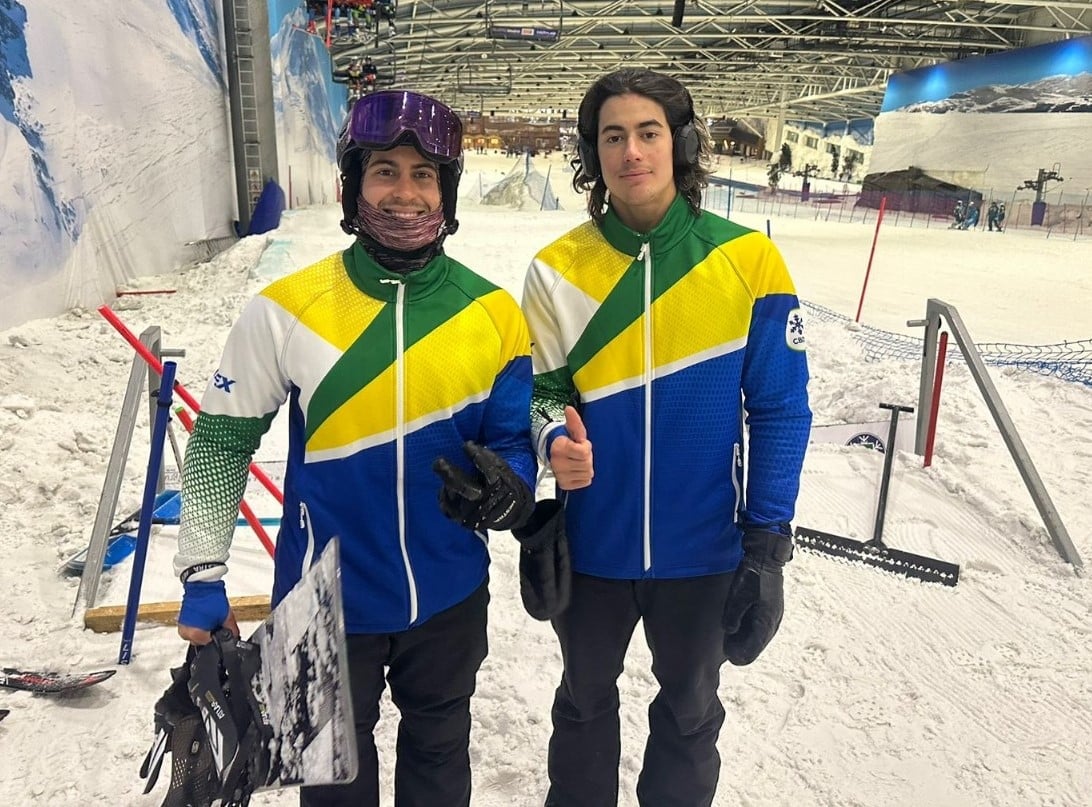 Brasileiros receberam ‘ajuda’ de irmãos mais velhos em classificação para Gangwon 2024