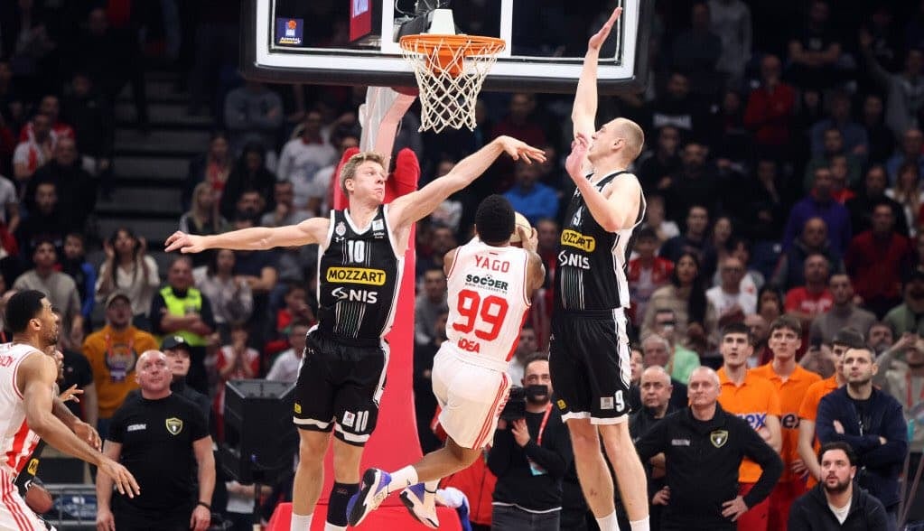 Yago Mateus decide clássico contra Partizan de Bruno Caboclo com lance INCRÍVEL