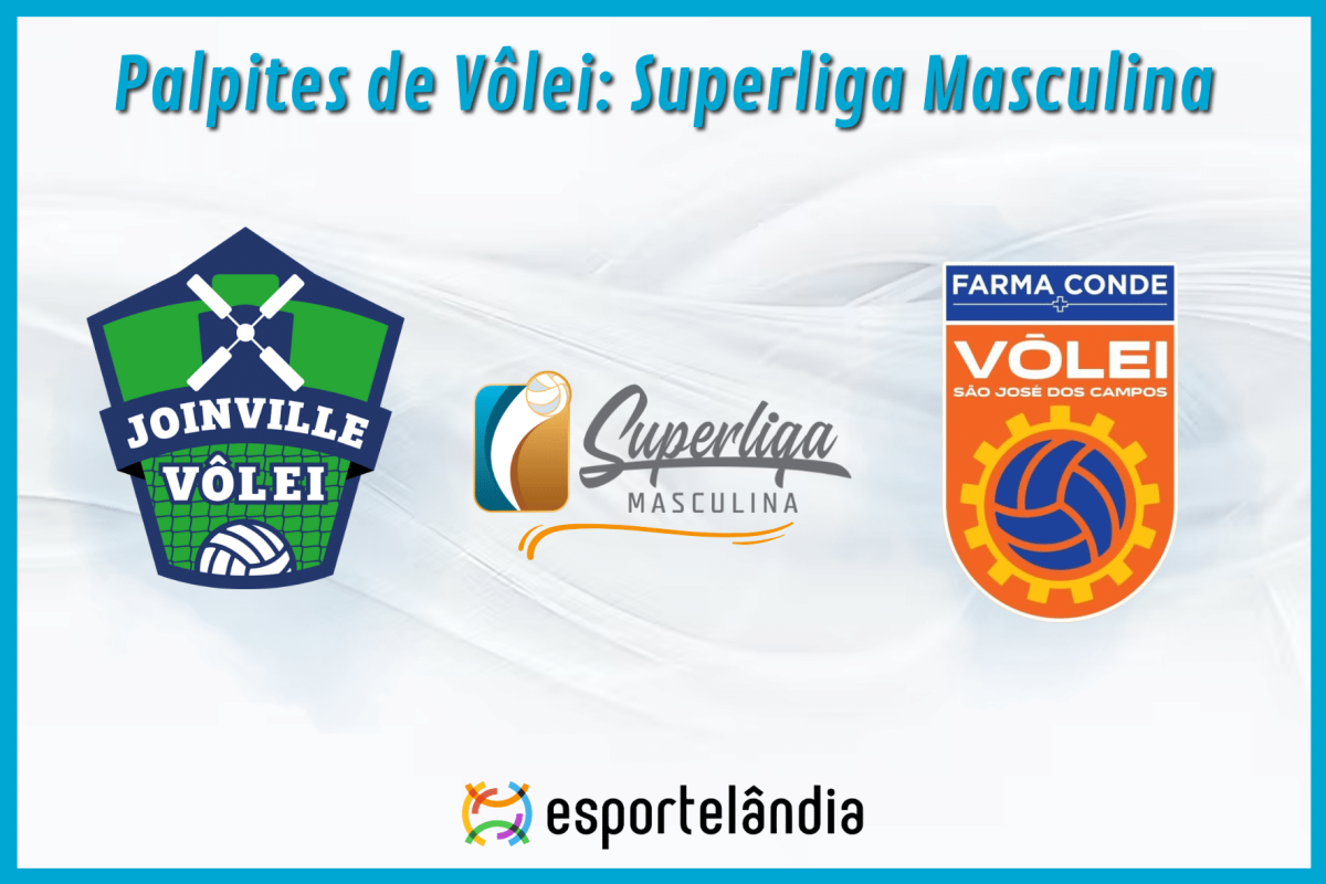 Palpites Vôlei: Joinville x São José – 15/01/2024 – Superliga Masculina